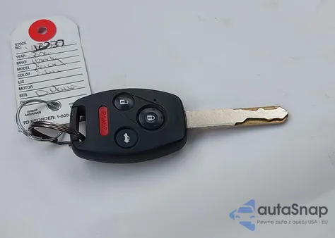 2007 Honda Accord 2.4 Ex из США, поврежденный, VIN 1HGCM56797A178661